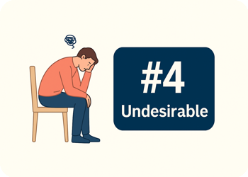 #4 Undesirable
