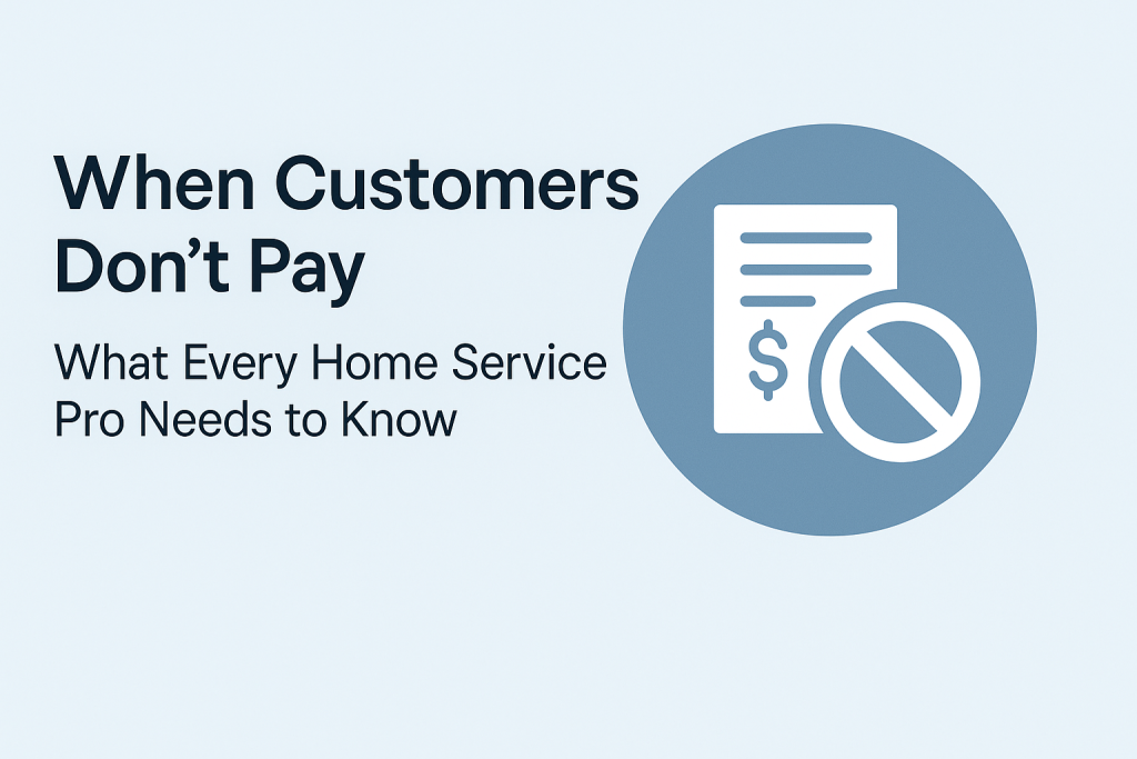 When customers don't pay